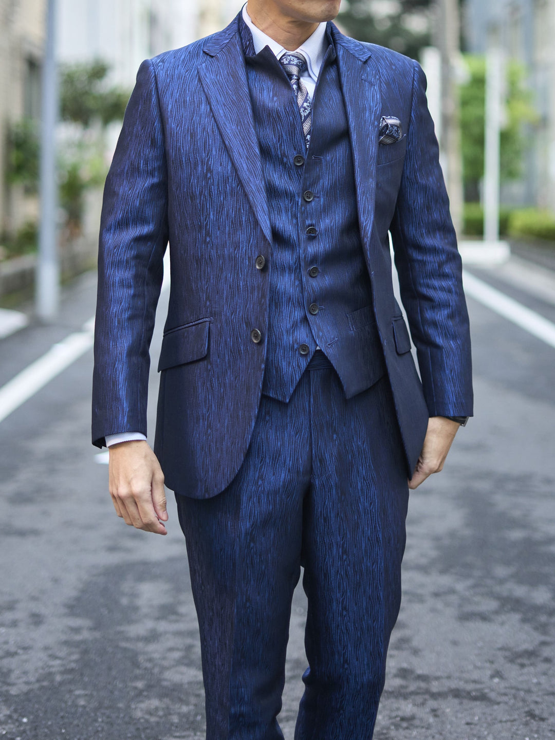 決算セール限定価格】【残り1点】2BSスリーピーススーツ – GARNIER