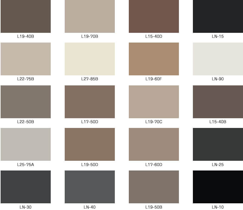 給湯器のカラーバリエーション｜モアープランニング