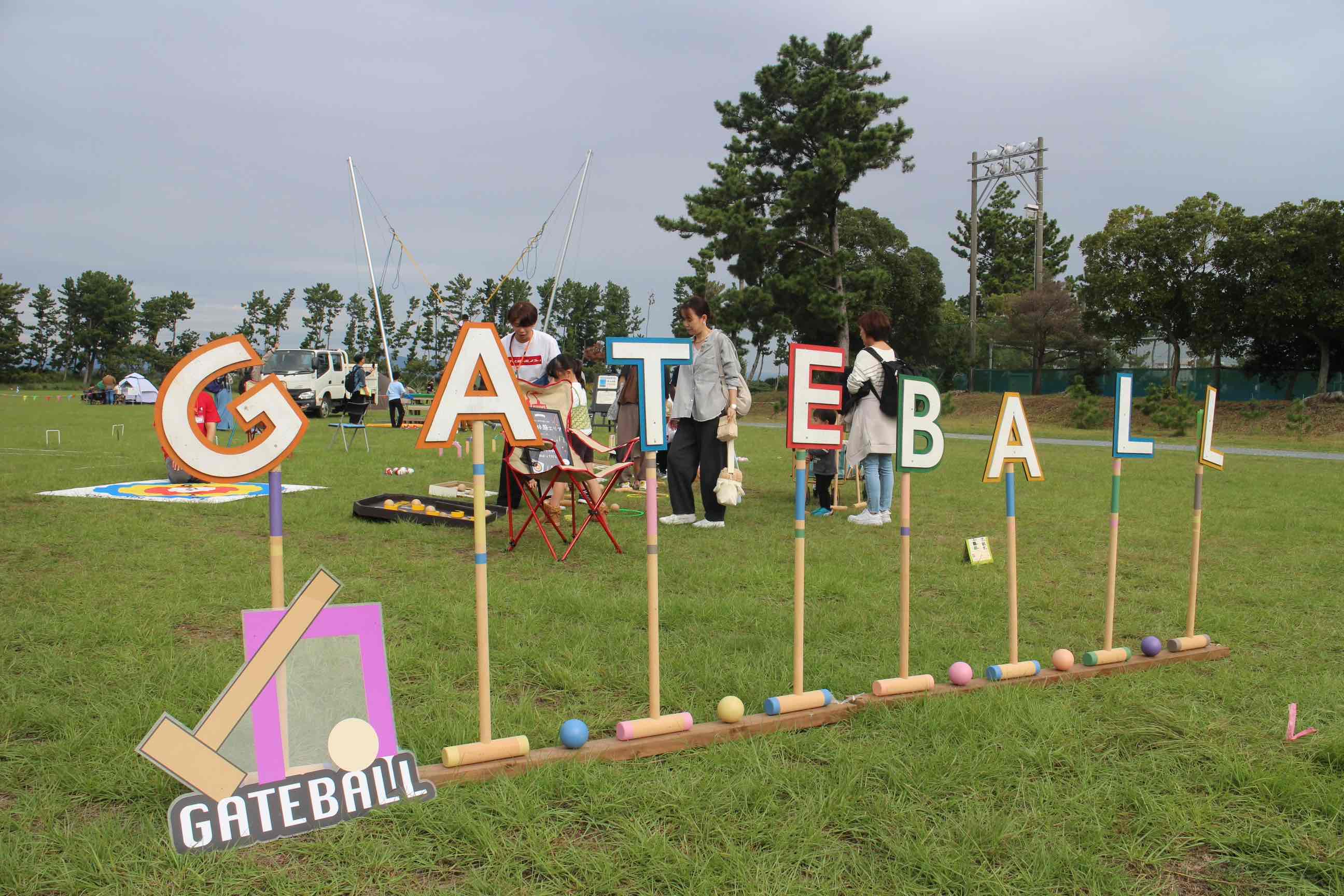 ソトあそびの祭典「OUTDOOR SMILE」にカジュアルゲートボールが参加
