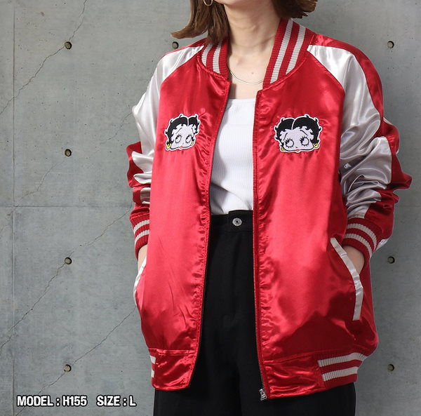 Qoo10] ベティブープ ベティちゃん スカジャン