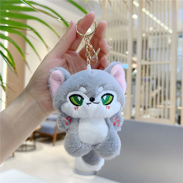 Qoo10] かわいい萌えキツネちゃんチャームぬいぐる