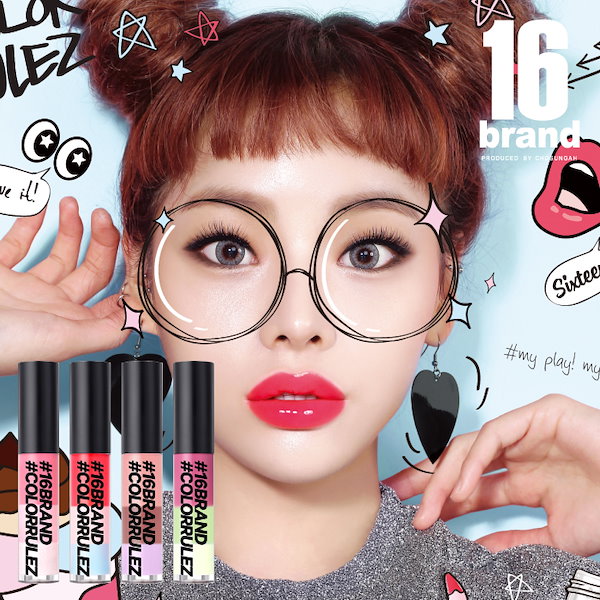 Qoo10] 16Brand 【国内即納】落ちにくい 韓国コスメ オル
