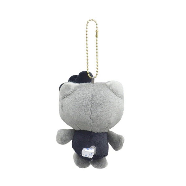 Qoo10] ハローキティ キーホルダー グレー ベス
