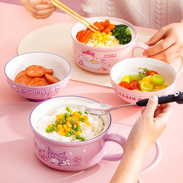 Qoo10] サンリオ 【限定SALE!!】漫画ハローキティ食器