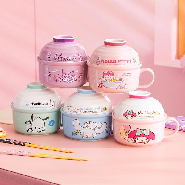 Qoo10] サンリオ 【限定SALE!!】漫画ハローキティ食器
