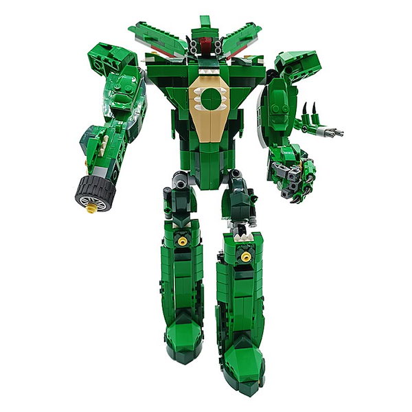 Qoo10] BRICK COOL 恐竜 変形ロボット ブロックセット 2i