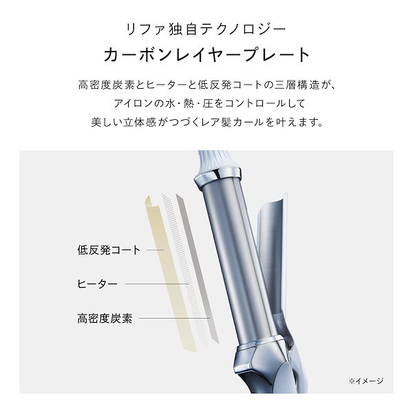 Qoo10] リファ 【ReFa公式】リファ カールアイロン