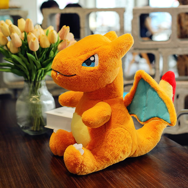 Qoo10] 漫画リザードンぬいぐるみかわいいヒトカゲ