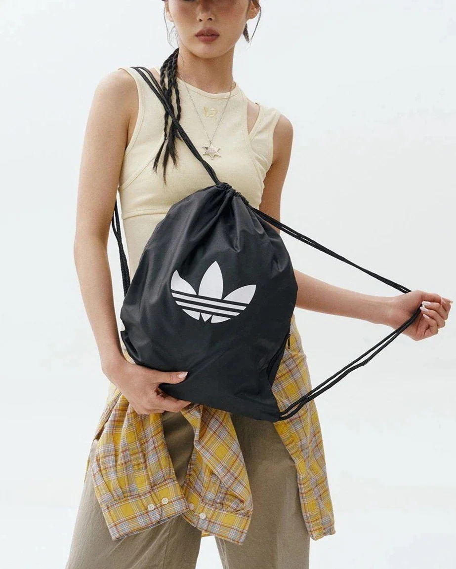 Qoo10 adidas ナップサック バケットバッグ ミディアム