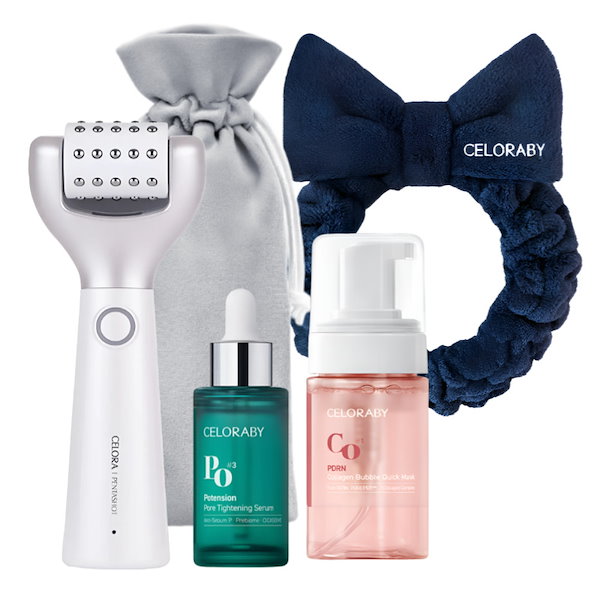 セロラバイ ペンタショット 毛穴セラム 専用ポーチ 3点セット 新品 未