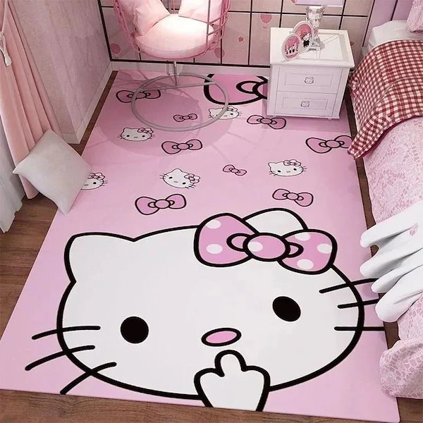 Qoo10] カーペットとフロアマットサンリオ【3日出