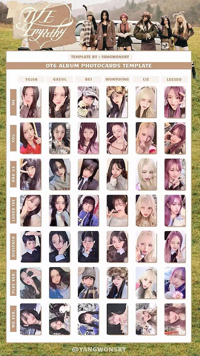 Qoo10] 公式品 IVE EMPATHY mini