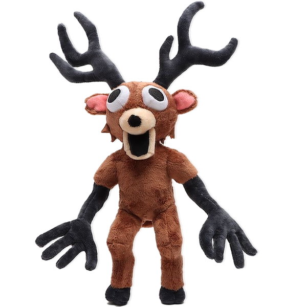 Qoo10] シカ 鹿 ぬいぐるみ 99日生き残る ロ