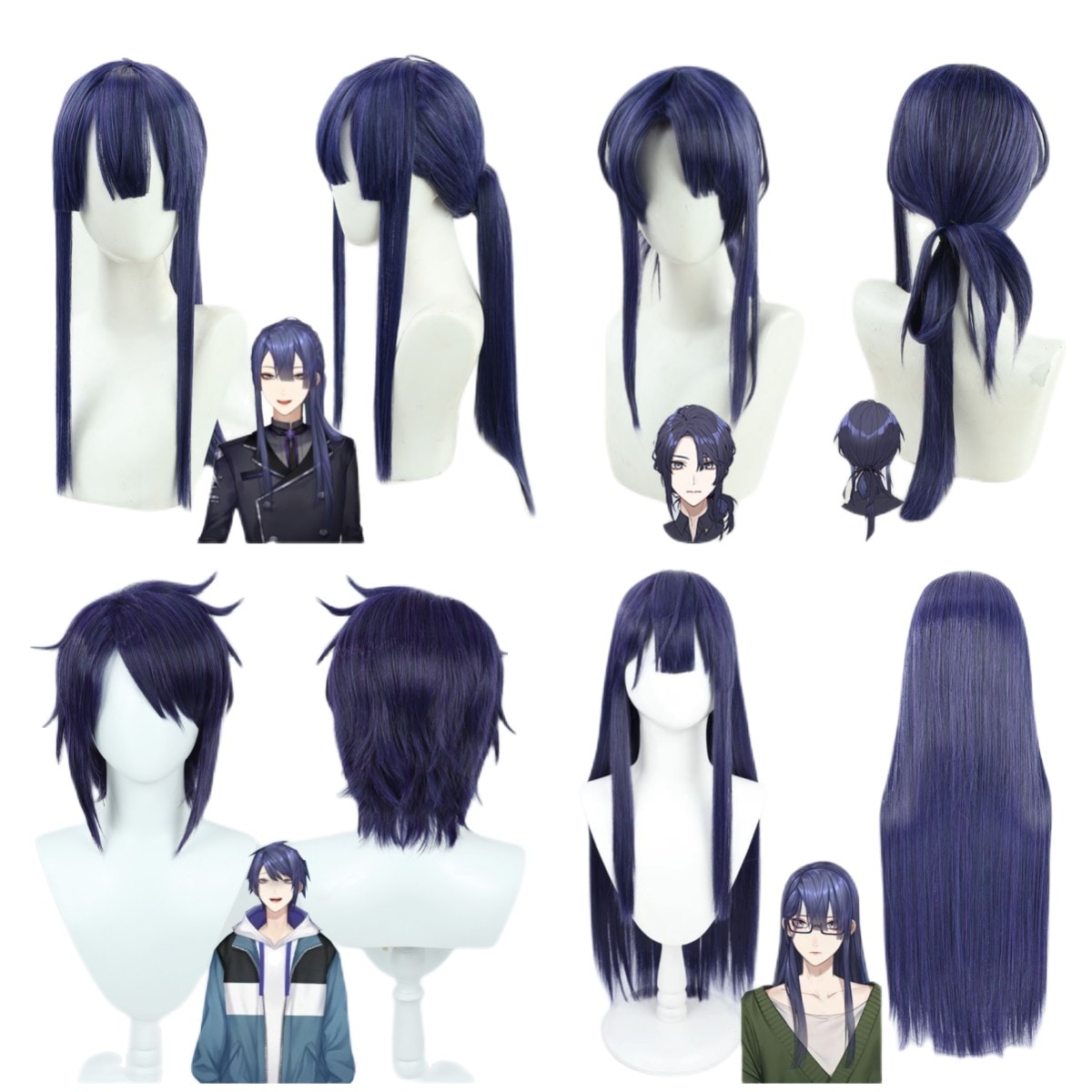 Qoo10] コスプレウィッグ 長尾景 ながお けい : ホビー・コスプレ