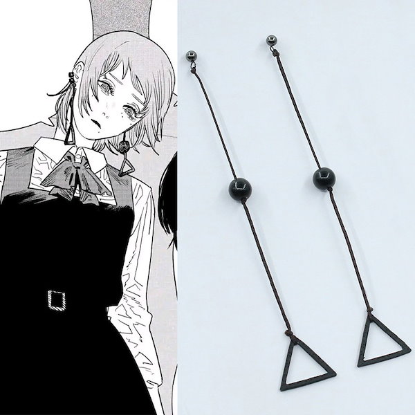 Qoo10] チェンソーマン周辺ピアス チェーンソーマ