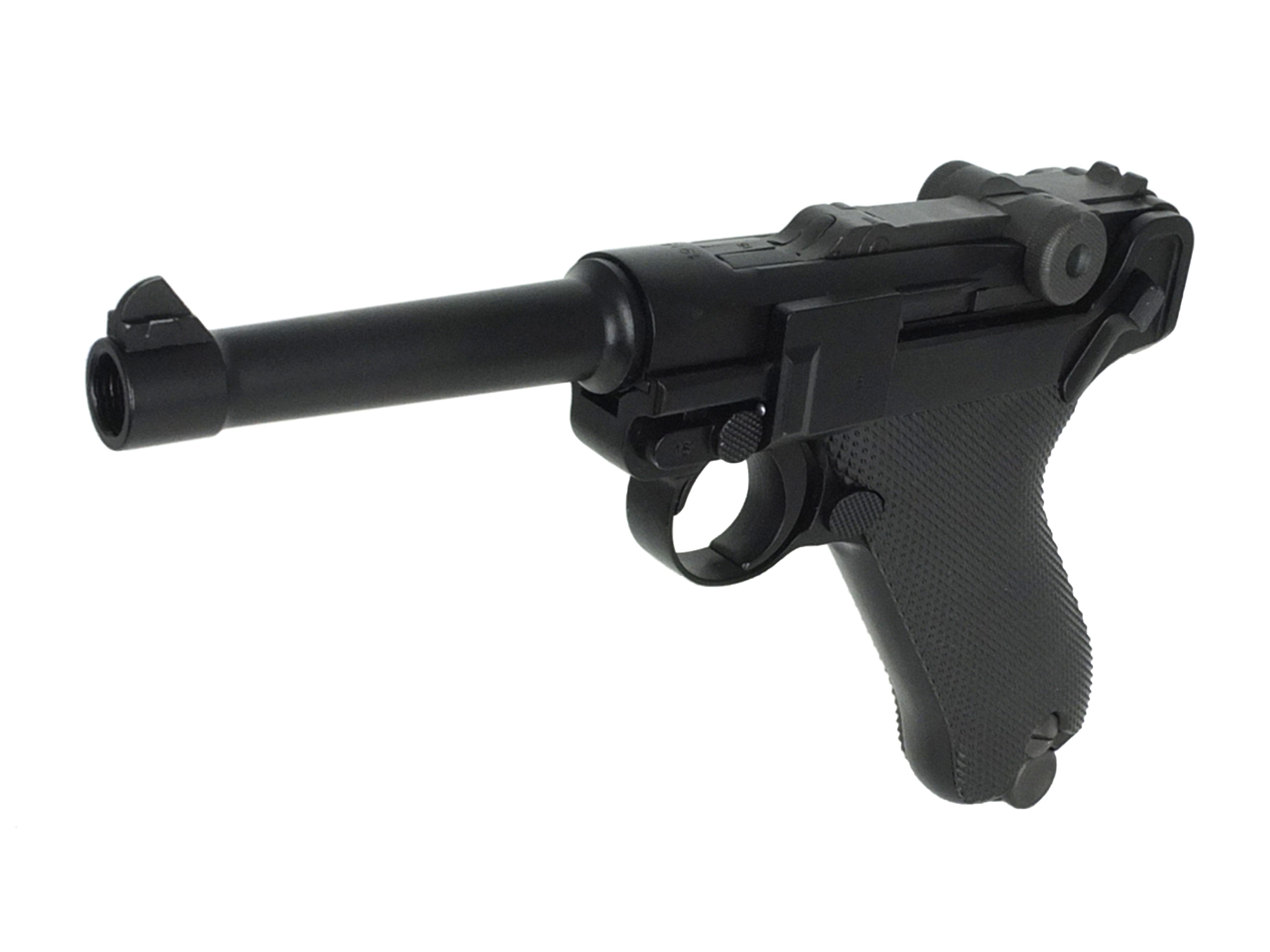 WE ルガー LUGER P08 4インチ ガスブローバック ハンドガン メタル