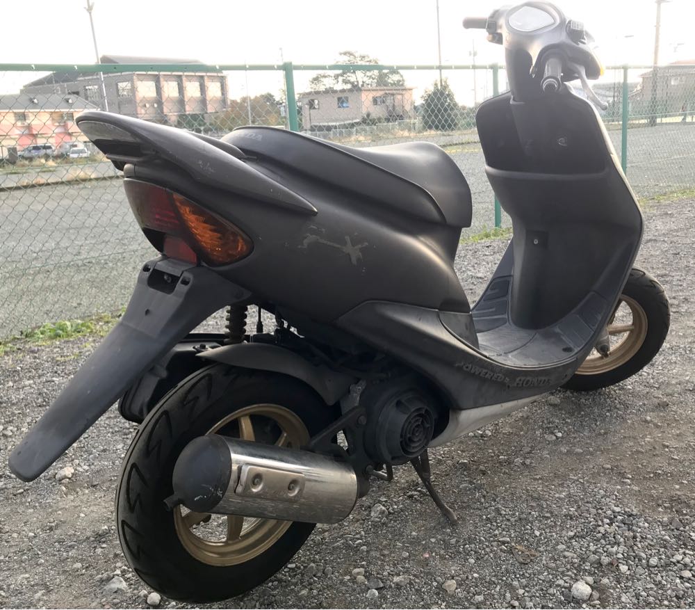 ライブディオZX 規制前マットブラック 自賠責1年付き価格 ¥69,800