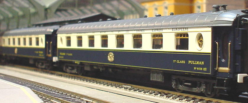 CIWLワゴン・リの列車＜No，1＞プルマン車、食堂車〜鉄道模型