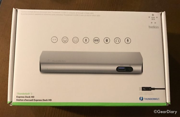 The Belkin Thunderbolt 3 Express Dock HD with Cable is Key to