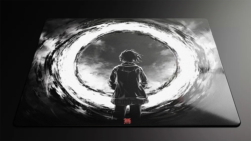 ふもっふのおみせ、Tekkusai新作ガラスマウスパッド「Singularity