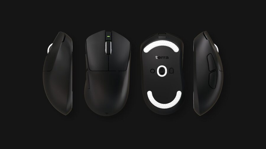 軽量49g】TeevolutionのエルゴマウスTerra発表丨8000Hz対応＆PAW3950