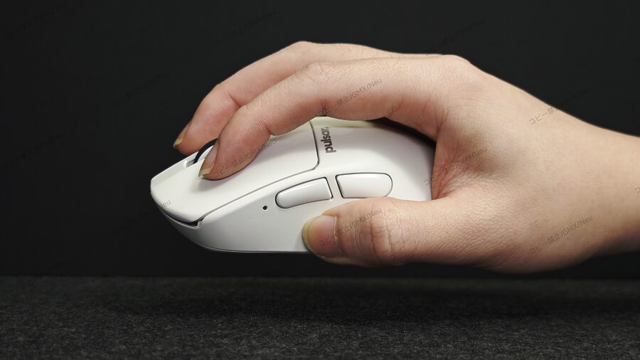 実測55g】Pulsar X3 Size2レビュー！8KHz対応で入力遅延4.2msの最新