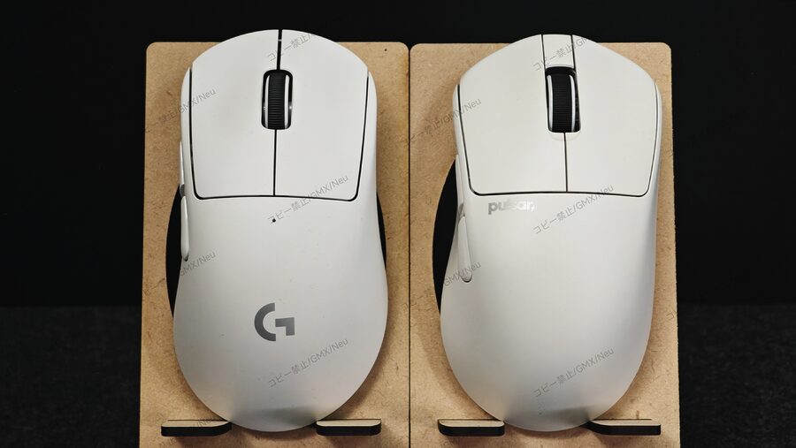 実測55g】Pulsar X3 Size2レビュー！8KHz対応で入力遅延4.2msの最新