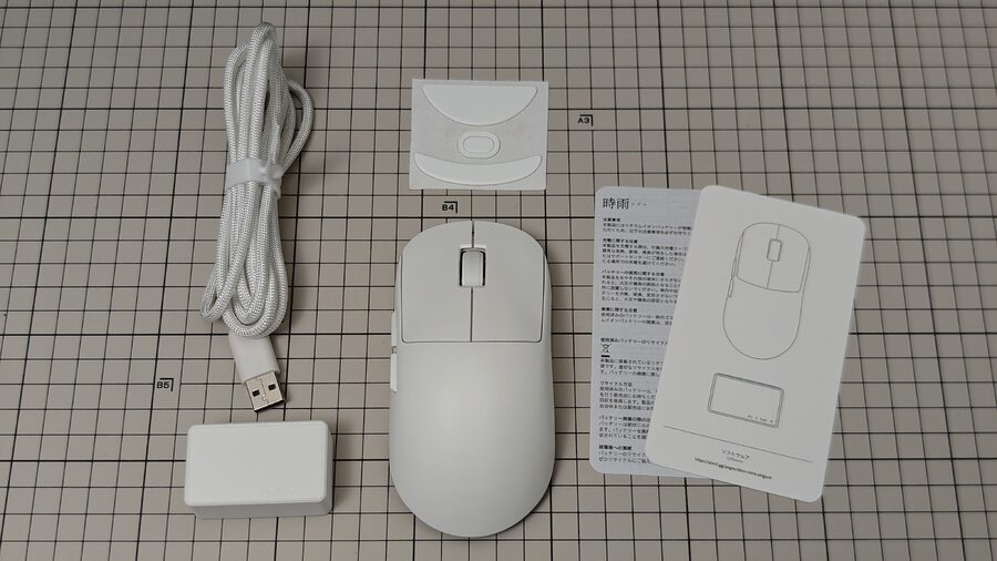 実測47g】AIM1 時雨レビュー！8000Hz対応の国産ゲーミングマウス丨