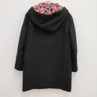 Paul Smith サイズ38 ウール ダッフルコート ブラック レディース