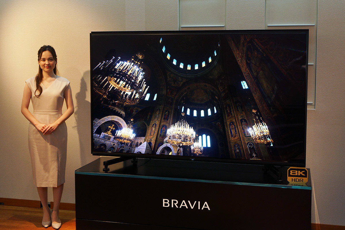 ソニーがついに国内8K市場に参戦! 8K液晶ブラビア「Z9H」、異次元で