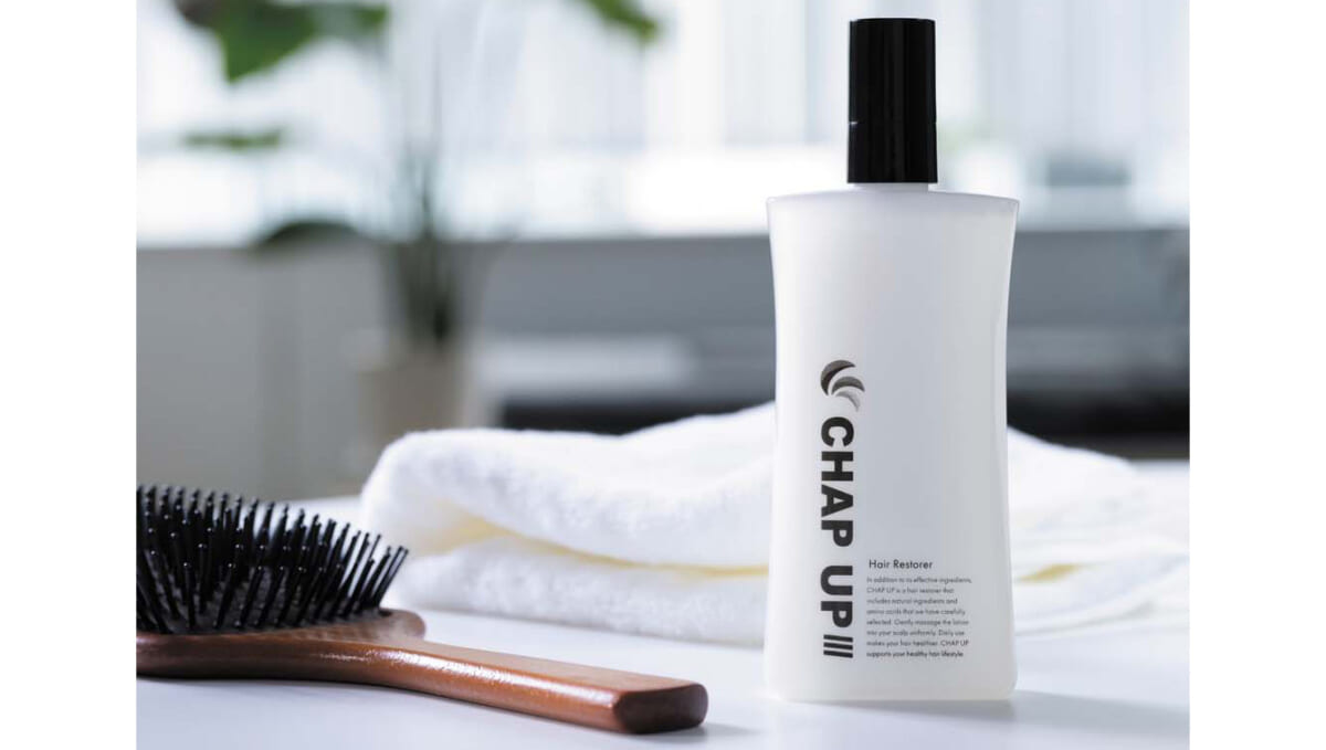 スキンケア感覚で習慣化できる！ 進化した育毛剤「チャップアップ」の