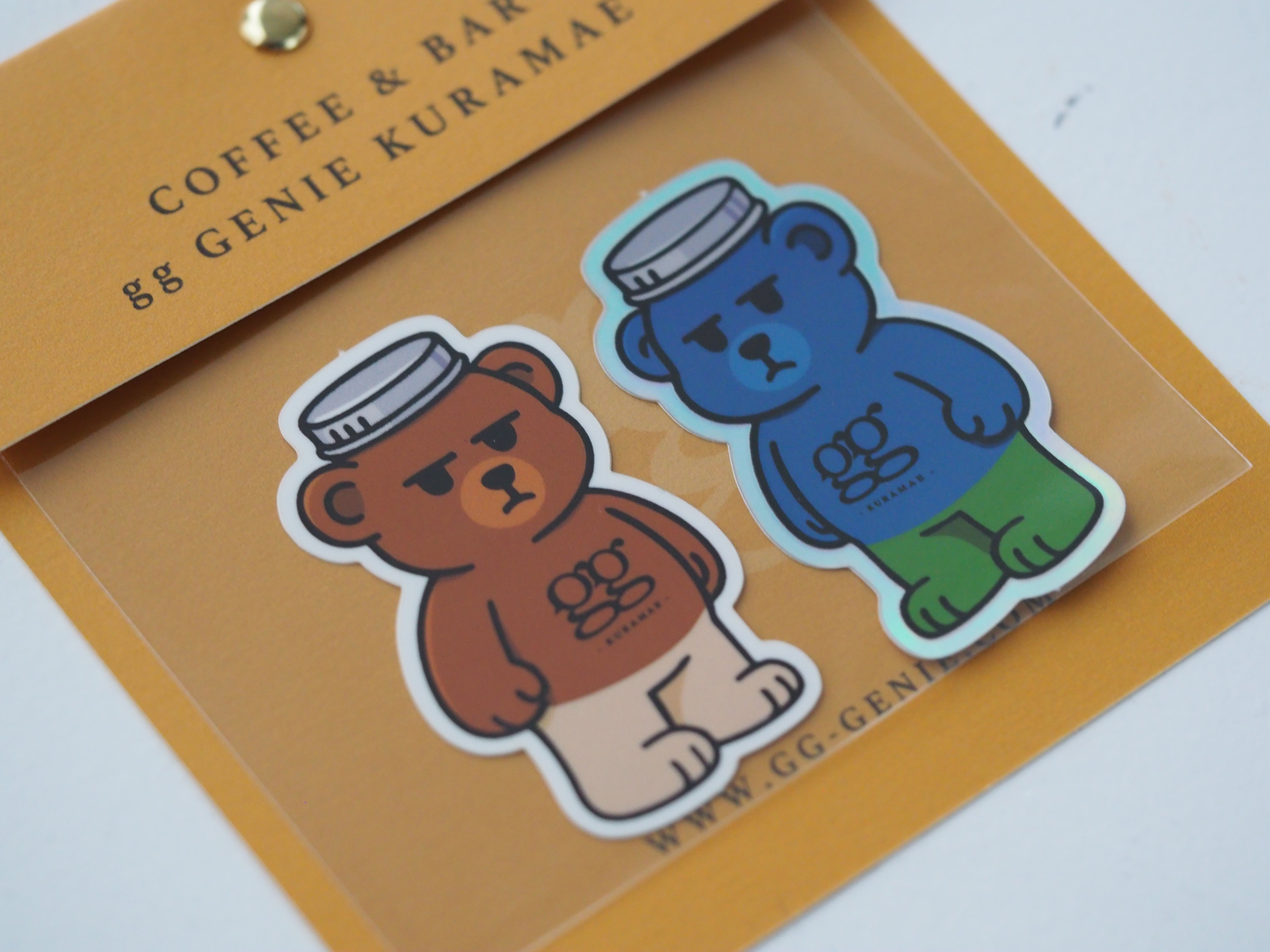 ggオリジナルステッカー Ver.2（2枚セット） – gg kuramae