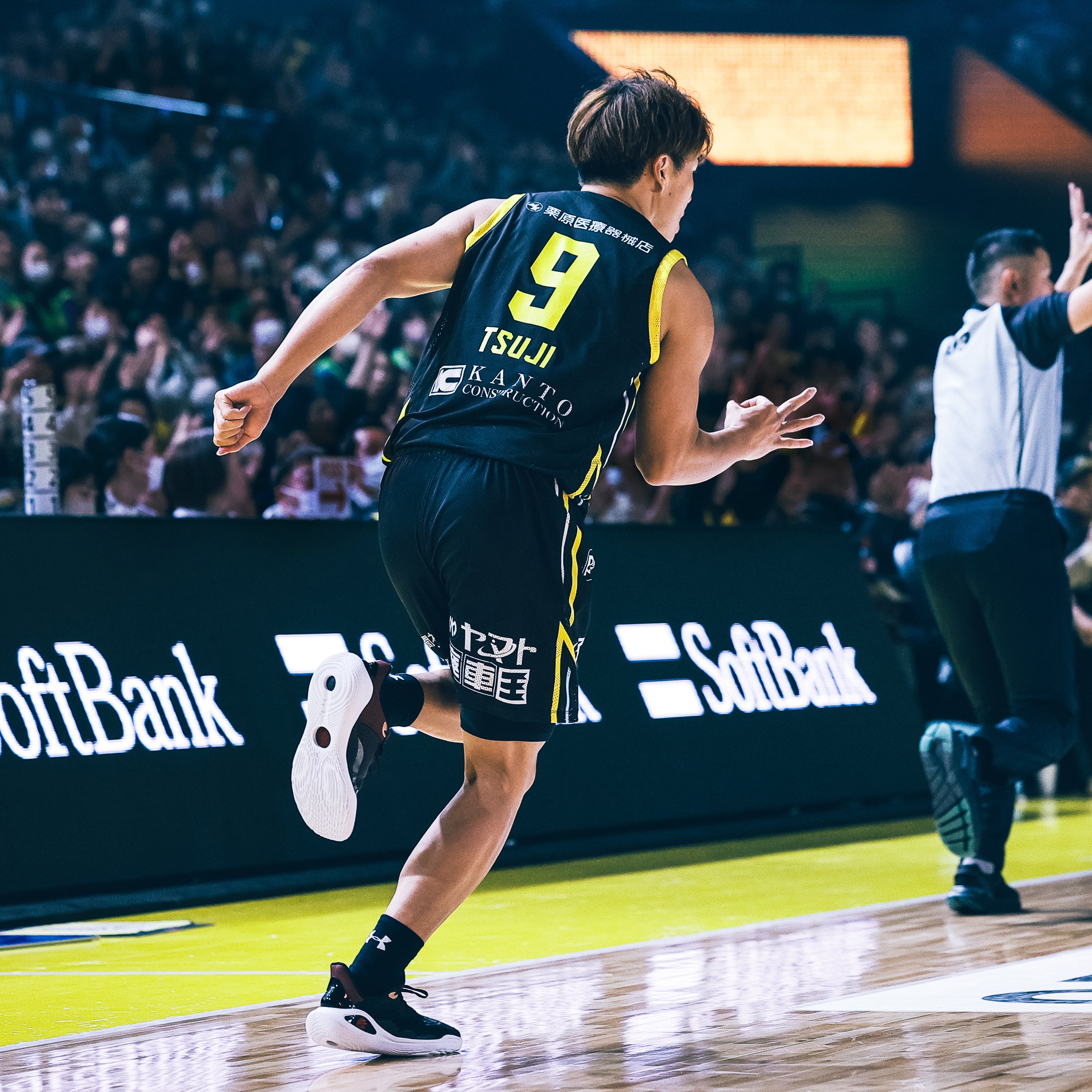 辻直人選手「スリーピース」・群馬クレインサンダーズ 「令和6年能登