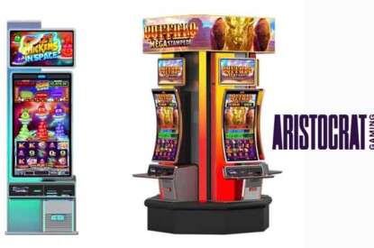 Aristocrat to showcase Buffalo Mega Stampede and Crazy Chickens in