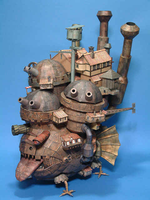 HOWL'S Moving Castle papercraft