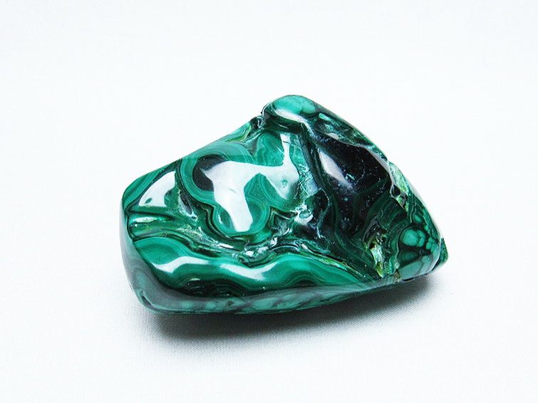 パワーストーン 天然石 マラカイト原石[T740-656]