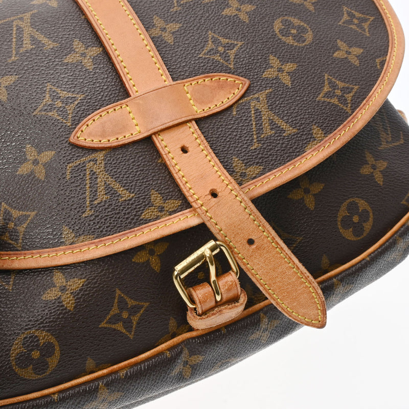 ルイヴィトンソミュール 30 14145 ブラウン レディース モノグラム