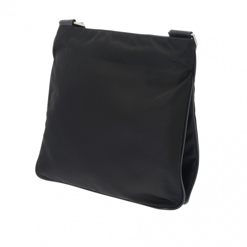 プラダ 黒 ユニセックス ナイロン ショルダーバッグ VA0563 PRADA 中古