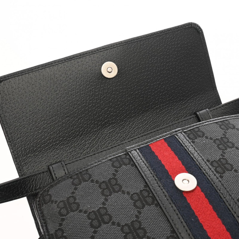 グッチ ショルダーウォレット バレンシアガコラボ 43064 ブラック