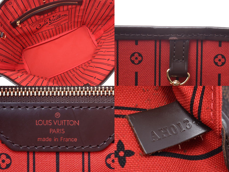 ルイヴィトン ダミエ ネヴァーフルMM ブラウン N51105 レディース