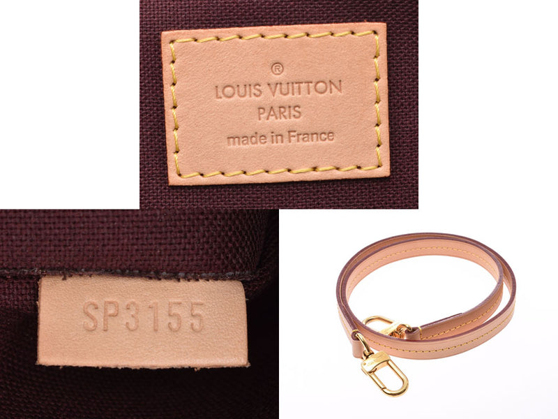 ルイヴィトン モノグラム セギュール ブラウン M41632 レディース 本革