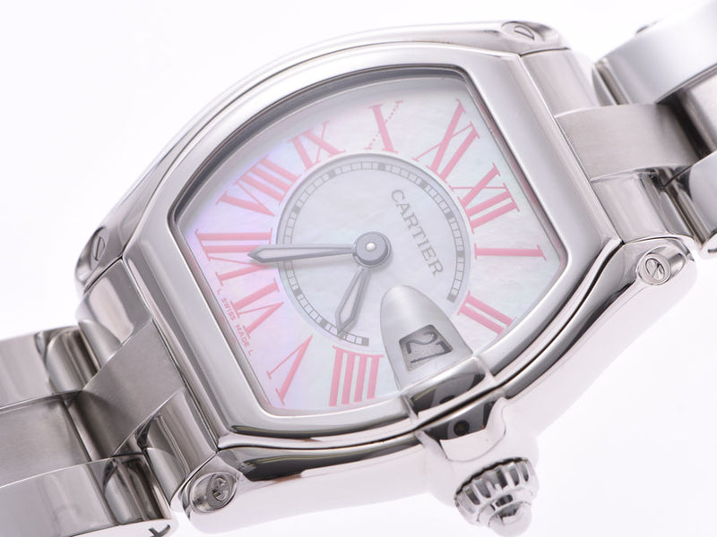カルティエ ロードスターSM クリスマス限定 シェル文字盤 メンズ