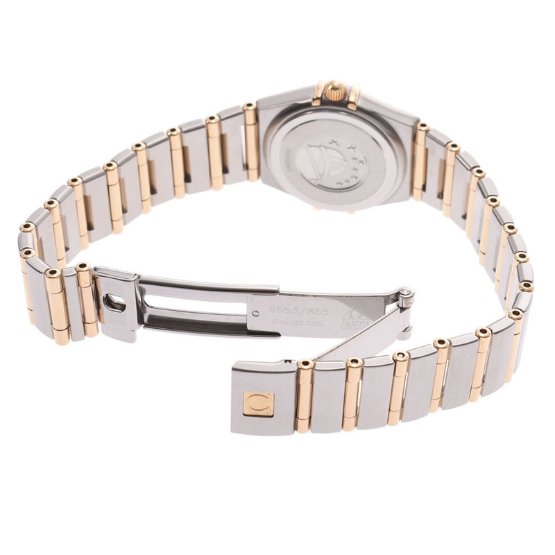 オメガコンステレーション 12Pダイヤ ベゼルダイヤ レディース 腕時計