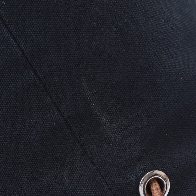 エルメスポロション ミミル 黒 ユニセックス キャンバス ショルダー