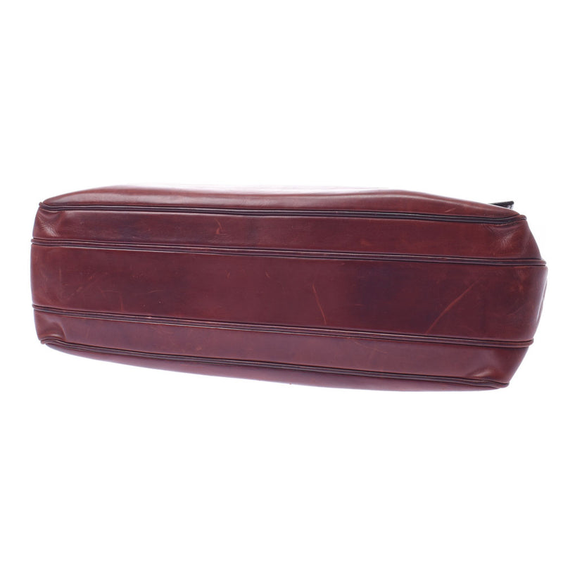 ベルルッティエミーオ ブリーフケース エンジ系 メンズ カーフ