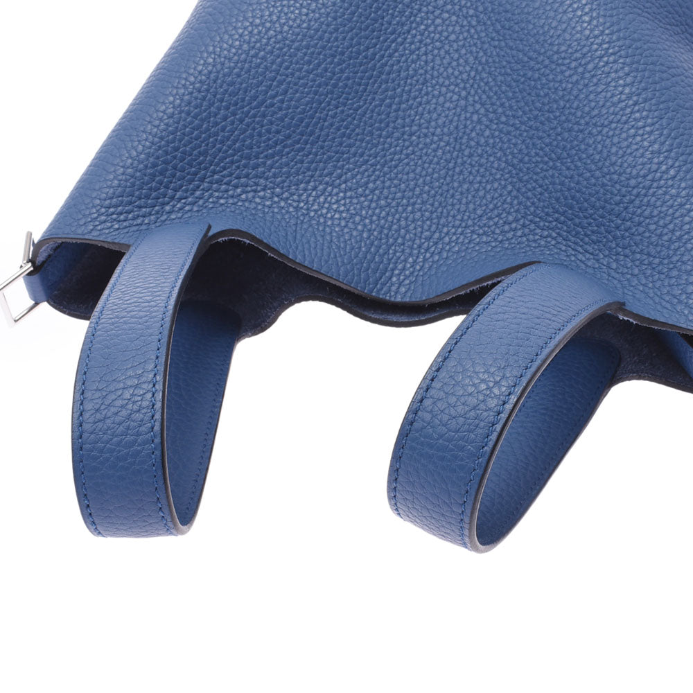 エルメスピコタンロック PM ブルーアガット シルバー金具 X刻印(2016