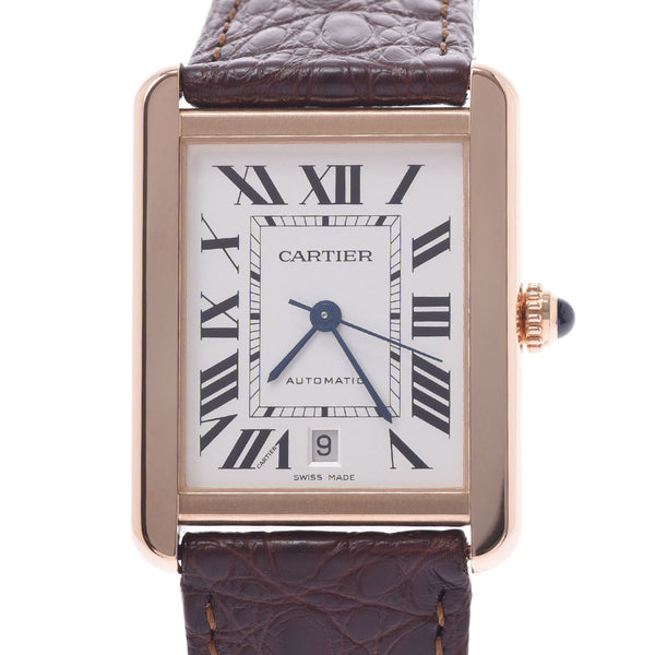 カルティエタンク ソロ XL メンズ 腕時計 W5200026 CARTIER 中古