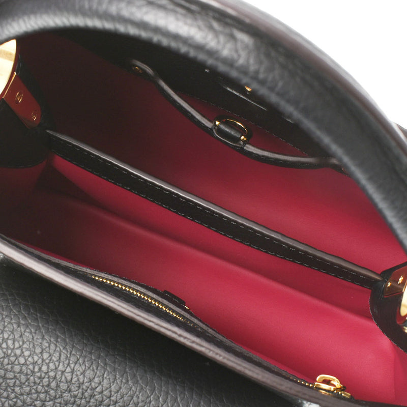 ルイヴィトンカプシーヌBB 黒 レディース ハンドバッグ M94755 LOUIS