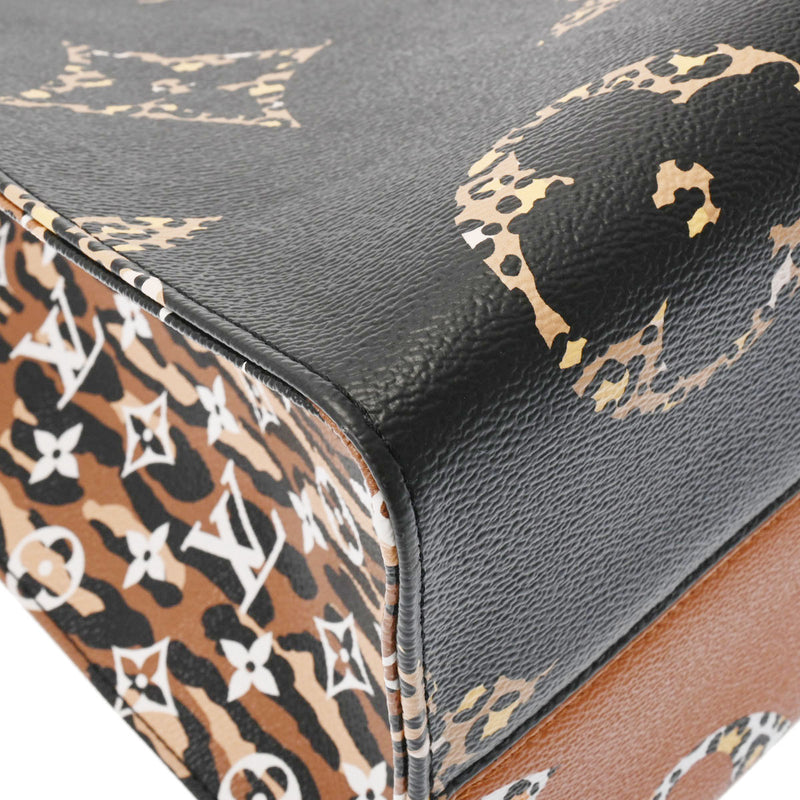ルイヴィトンジャングル オンザゴーGM 14145 ノワール/レオパード