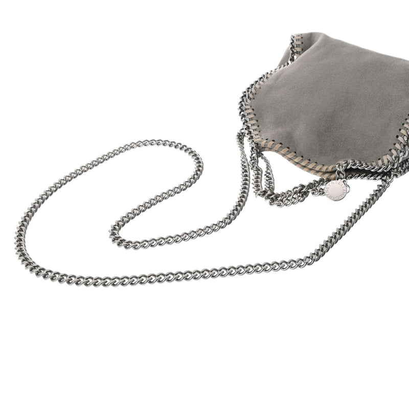 ステラマッカートニーファラベラ ミニチェーンショルダー グレー